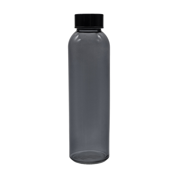R08475.02 - Butelka szklana Onyx 500 ml, czarny 