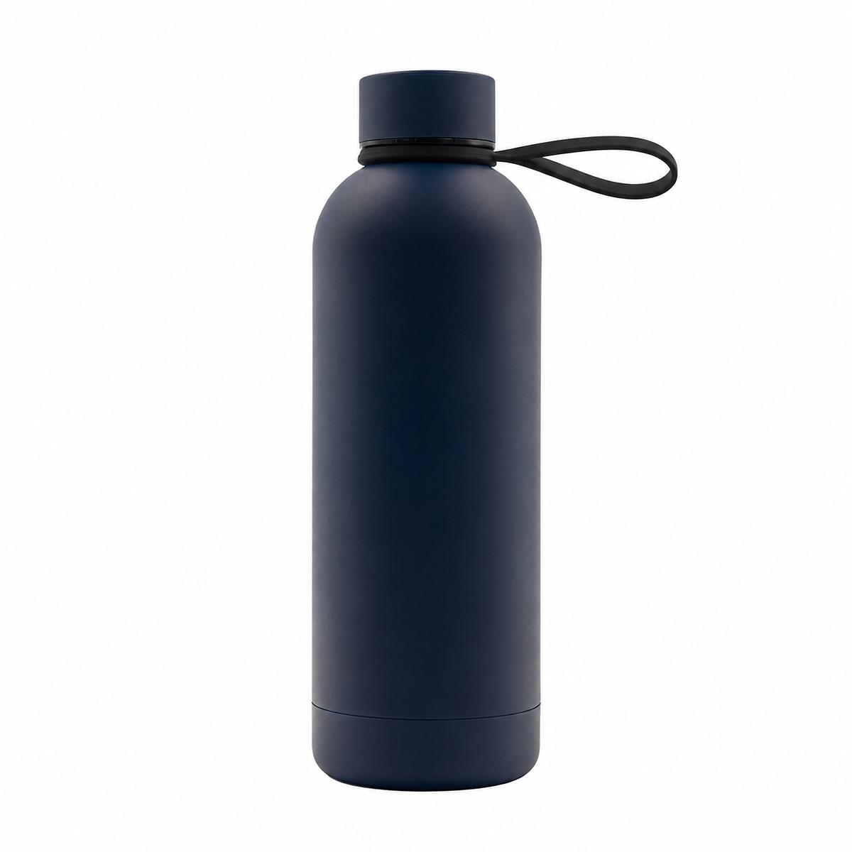 R08993.42 - Butelka termiczna z uchwytem Mendoza Duo 500 ml, granatowy