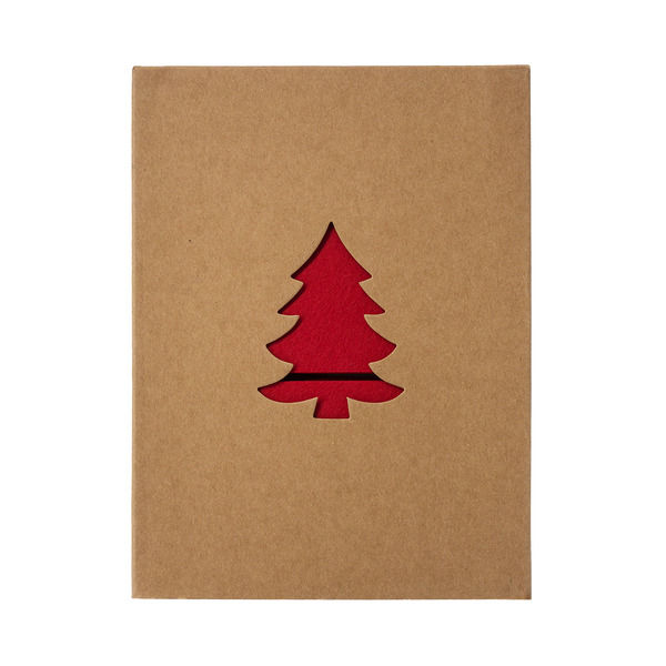 X08871.08 - Filcowe kieszonki na sztućce Tweegy, czerwony 