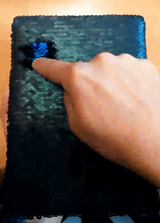 R73652.02 - Notes 120x180/80k linia Sequin, czarny 