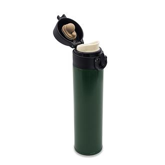 R08426 - Kubek termiczny Moline 350 ml, ciemny zielony 