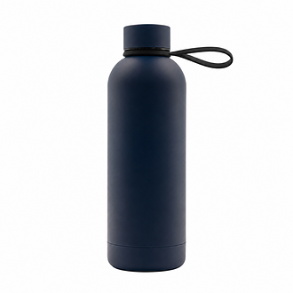 R08993 - Butelka termiczna z uchwytem Mendoza Duo 500 ml, granatowy 